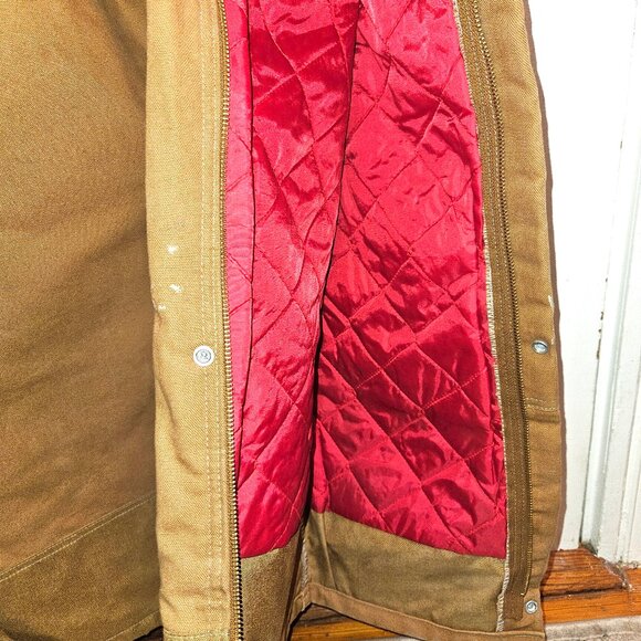 Vintage Carhartt Men's Bib Overalls, Size 42-30 - Brown R41-BRN - Picture 8 of 13